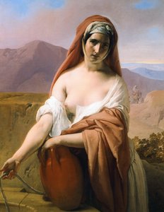 Rebecca au puits, 1848
