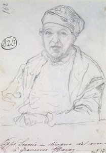 Étude pour le portrait de son beau-frère Pippo Scaccia - Francesco Hayez