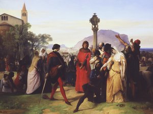 Les Vêpres siciliennes, 1846 - Francesco Hayez