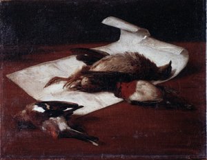 Gibier mort - Francesco Inganni