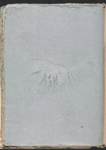 Carnet de croquis de Vérone : Draperie page 20, 1760