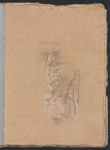 Carnet de croquis de Vérone : Étude de draperie (page 41)