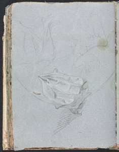 Carnet de croquis de Vérone : Étude de draperie (page 84)