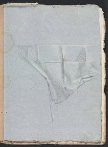 Carnet de croquis de Vérone : Étude de draperie (page 93) - Francesco Lorenzi