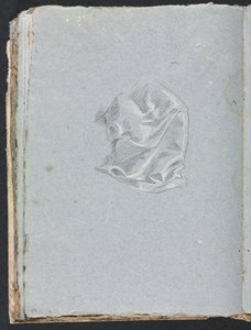 Carnet de croquis de Vérone: Étude de draperie page 94, 1760 - Francesco Lorenzi