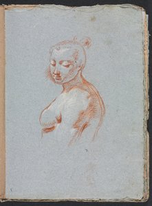 Carnet de croquis de Vérone : Nu féminin page 27, 1760 - Francesco Lorenzi