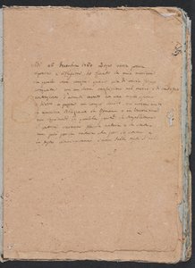 Carnet de croquis de Vérone : Inscription (page 1) - Francesco Lorenzi
