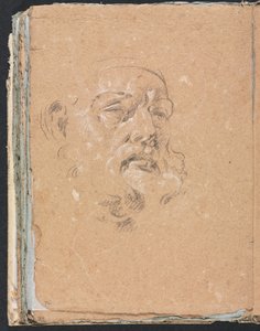 Carnet de croquis de Vérone : tête masculine (page 76)