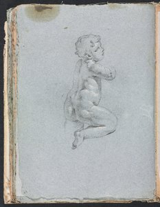 Carnet de croquis de Vérone: Putto de profil page 64, 1760