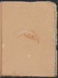 Carnet de croquis de Vérone : étude de mains (page 23)