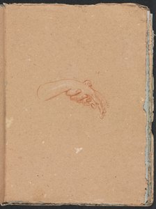 Carnet de croquis de Vérone : Étude de mains page 23, 1760
