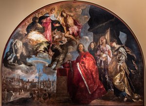 Glorification du podestat Girolamo Priuli