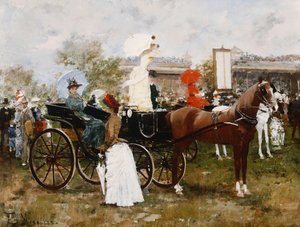 Aux courses - Francesco Miralles Galaup