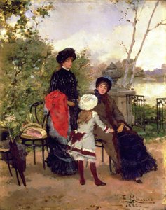 Sur les rives du lac