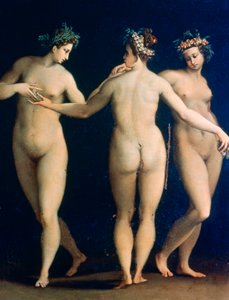 Les Trois Grâces, 1564-1597 - Francesco Morandini