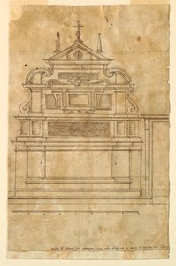 Projet pour un autel - Francesco Mosca