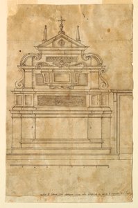 Projet pour un autel - Francesco Mosca