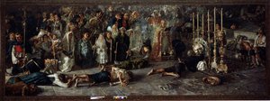 Il voto (Fête en hommage à Saint Pantaléon le 27 juillet à Miglianico en Abruzzes, Italie) - Francesco Paolo Michetti