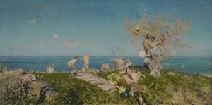 Printemps et Amour - Francesco Paolo Michetti