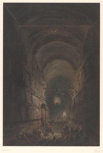 Grotte de Posillipo près de Naples - Francesco Piranesi