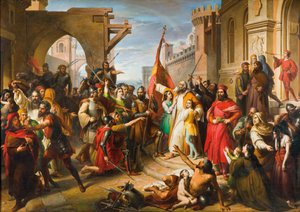 Le Serment des Anconetans - Francesco Podesti