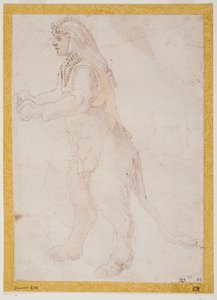 Stehende Sphinx