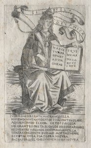 Les Sibylles: La Sibylle de Delphes, 1400s - Francesco Rosselli