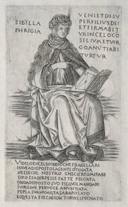 Les Sibylles : La Sibylle phrygienne, vers 1470-1480 - Francesco Rosselli