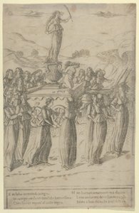 Le Triomphe de la Chasteté, vers 1480-90 - Francesco Rosselli
