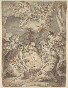 Adoration des bergers - Francesco Saverio Mergolo