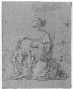 Femme agenouillée - Francesco Solimena