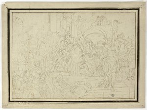 Règle Recevoir la dame - Francesco Solimena