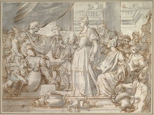 La continence de Scipion - Francesco Solimena