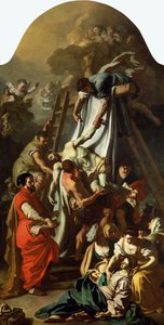 La descente de croix, 1729 - Francesco Solimena