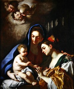 Le Mariage mystique de Sainte Catherine
