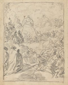 Le triomphe de la Trinité (La Gloria) - Francesco Solimena
