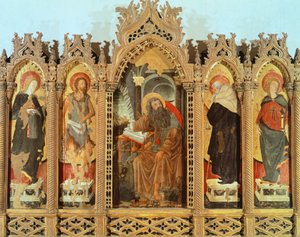 Polyptyque Lazara, ca 1452, par Francesco Squarcione (1397-1468)