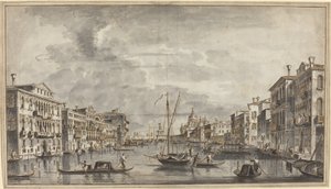 Le Grand Canal vers la Salute et la Dogana - Francesco Tironi