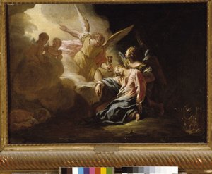 Christ dans les jardins des oliviers