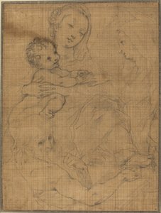 Mariage mystique de Sainte Catherine avec Saint Jérôme