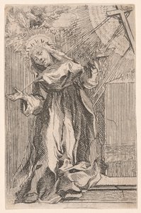 Sainte Catherine de Sienne recevant les stigmates - Francesco Vanni