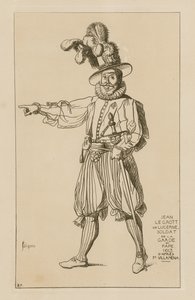 Jean le Grott de Lucerne, garde du Pape, 1613