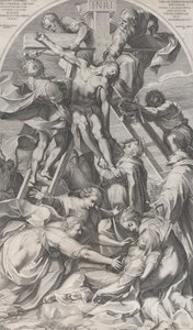 La Descente de Croix, 1606 - Francesco Villamena