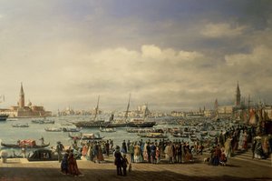 Napoléon III Arrivant à Venise - Francesco Zanin