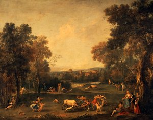 Chasse au taureau