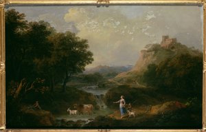 Paysage avec figures - Francesco Zuccarelli