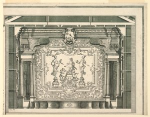 Section Transversale, Proscenium et Rideau, Teatro Filarmonico, Vérone