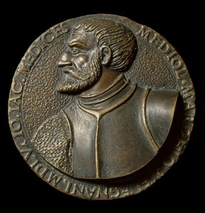 Buste de Gian Giacomo de Medici dit il Medeghino (1497-1556), condottiere italien