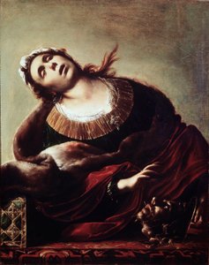 Hérodiade avec la tête de Saint Jean-Baptiste - Francesco del Cairo