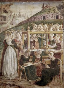 Allégorie de mars (détail) - Francesco del Cossa